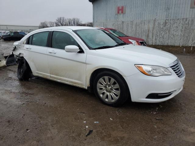 1C3CCBAB6EN214070 - 2014 CHRYSLER 200 LX WHITE photo 4