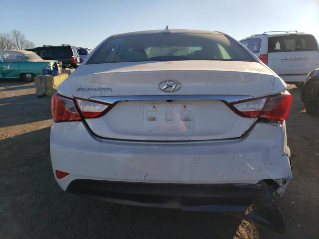 5NPEB4AC3EH887815 - 2014 HYUNDAI SONATA GLS WHITE photo 6