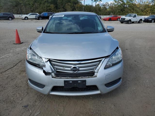 3N1AB7AP5EY245055 - 2014 NISSAN SENTRA S SILVER photo 5