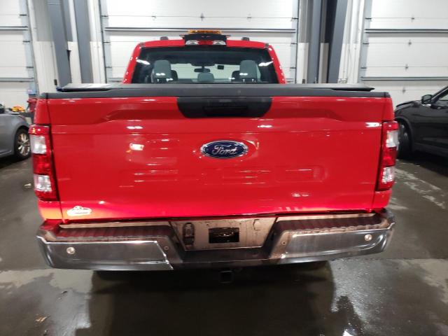 1FTFX1E51PKE91290 - 2023 FORD F150 SUPER CAB RED photo 6