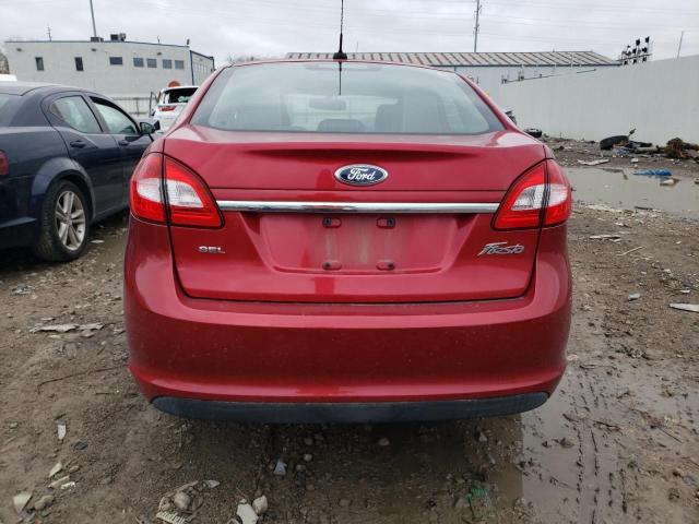 3FADP4CJ8BM179662 - 2011 FORD FIESTA SEL RED photo 6