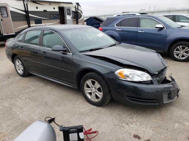 2G1WF5E38D1258777 - 2013 CHEVROLET IMPALA LS GRAY photo 4