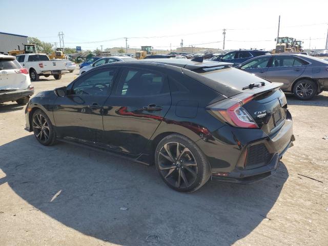 SHHFK7H95KU211326 - 2019 HONDA CIVIC SPORT TOURING BLACK photo 2