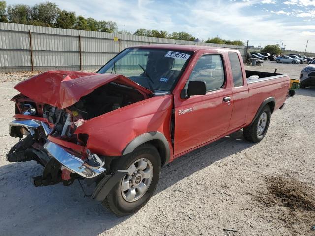 1N6DD26S9WC368272 - 1998 NISSAN FRONTIER KING CAB XE RED photo 1