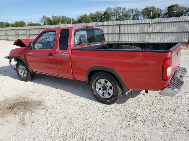 1N6DD26S9WC368272 - 1998 NISSAN FRONTIER KING CAB XE RED photo 2