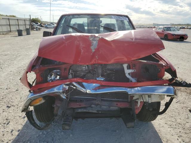 1N6DD26S9WC368272 - 1998 NISSAN FRONTIER KING CAB XE RED photo 5