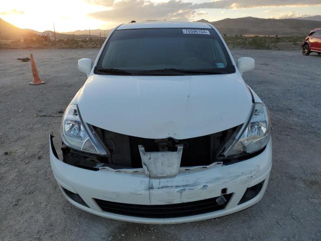 3N1BC13EX9L461397 - 2009 NISSAN VERSA S WHITE photo 5