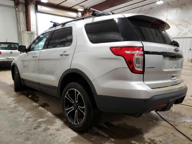 1FM5K8GT5FGC05341 - 2015 FORD EXPLORER SPORT SILVER photo 2