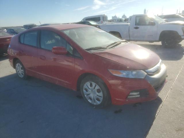 JHMZE2H32CS005744 - 2012 HONDA INSIGHT RED photo 4