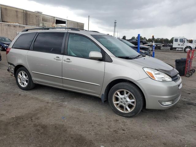 5TDBA22C65S041147 - 2005 TOYOTA SIENNA XLE BEIGE photo 4