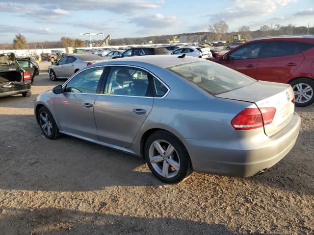 1VWBP7A31CC040934 - 2012 VOLKSWAGEN PASSAT SE SILVER photo 2