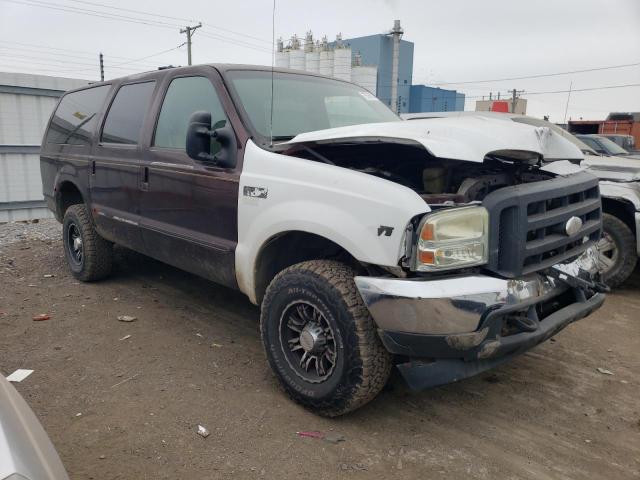 1FMNU41S0YEE16545 - 2000 FORD EXCURSION XLT MAROON photo 4