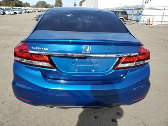 2HGFB2F57FH562714 - 2015 HONDA CIVIC LX BLUE photo 6