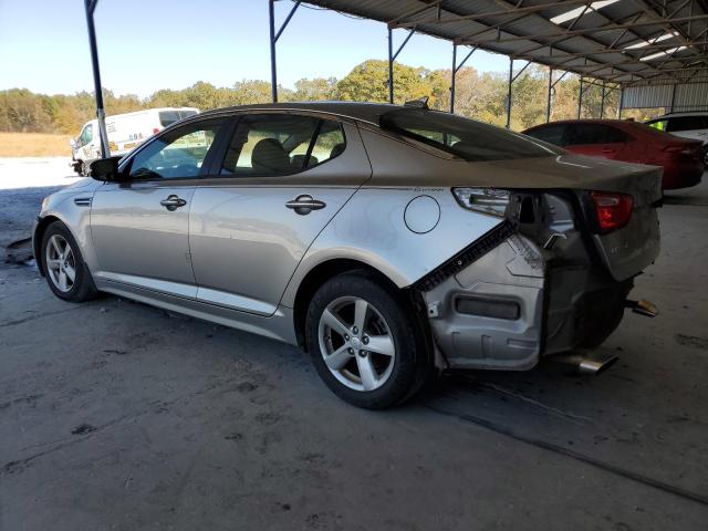 5XXGM4A77FG384811 - 2015 KIA OPTIMA LX SILVER photo 2