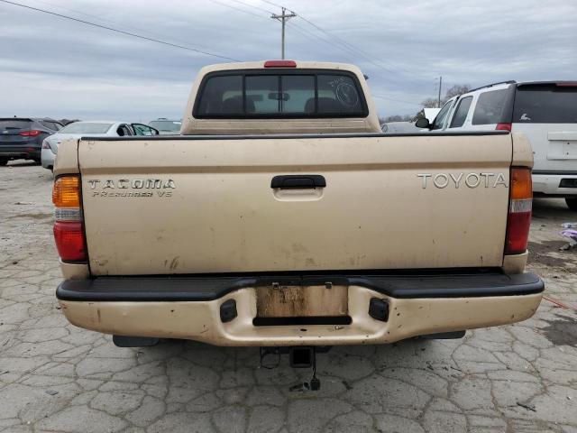 4TASN92NXYZ618422 - 2000 TOYOTA TACOMA XTRACAB PRERUNNER თაფლისფერი ფოტო 6