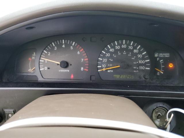 4TASN92NXYZ618422 - 2000 TOYOTA TACOMA XTRACAB PRERUNNER თაფლისფერი ფოტო 9