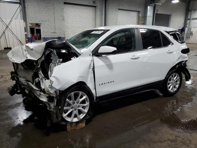 3GNAXUEV9MS124656 - 2021 CHEVROLET EQUINOX LT WHITE photo 1