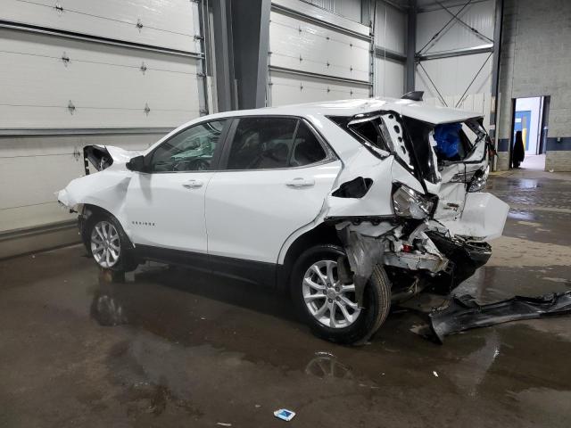 3GNAXUEV9MS124656 - 2021 CHEVROLET EQUINOX LT WHITE photo 2