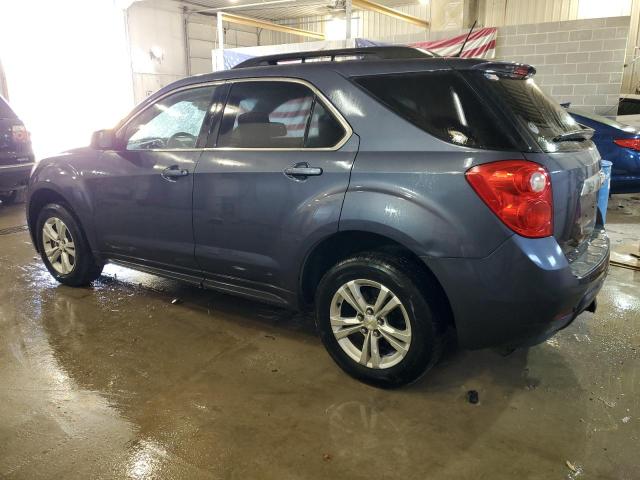 2GNALDEK6D6266611 - 2013 CHEVROLET EQUINOX LT BLUE photo 2