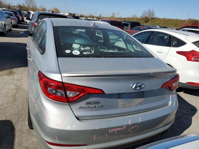 5NPE24AF6GH361238 - 2016 HYUNDAI SONATA SE SILVER photo 6