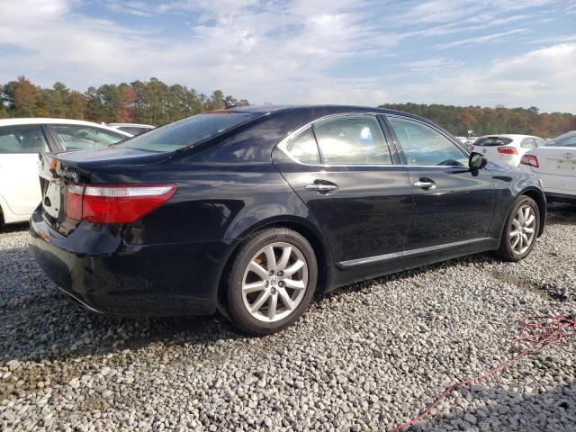 JTHBL46F485056443 - 2008 LEXUS LS 460 BLACK photo 3