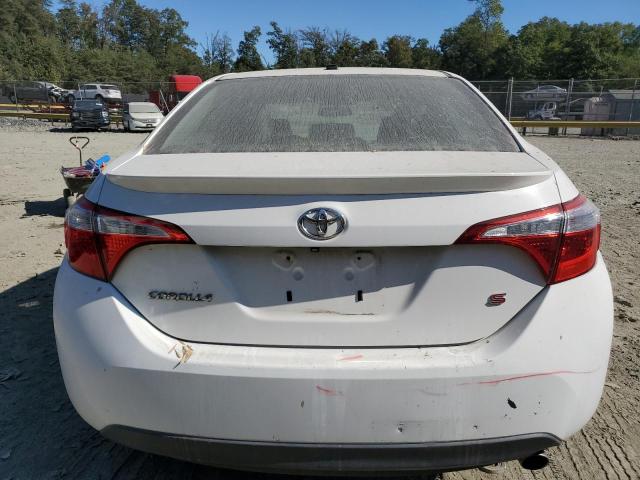 2T1BURHE9EC025669 - 2014 TOYOTA COROLLA L WHITE photo 6