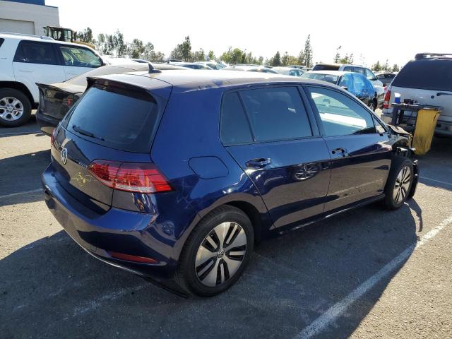 WVWKR7AU4HW954025 - 2017 VOLKSWAGEN E-GOLF SE BLUE photo 3