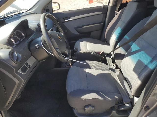 KL1TD66E29B626990 - 2009 CHEVROLET AVEO LS Boz foto 7