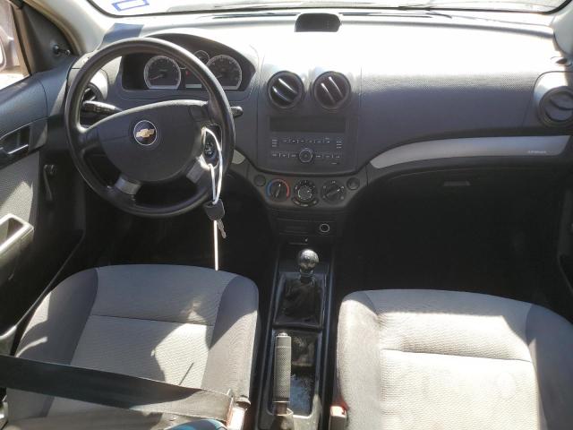 KL1TD66E29B626990 - 2009 CHEVROLET AVEO LS Boz foto 8