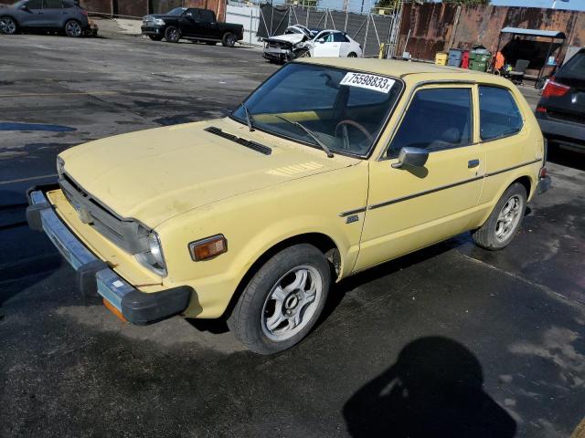 SGE5020588 - 1979 HONDA CIVIC YELLOW photo 1