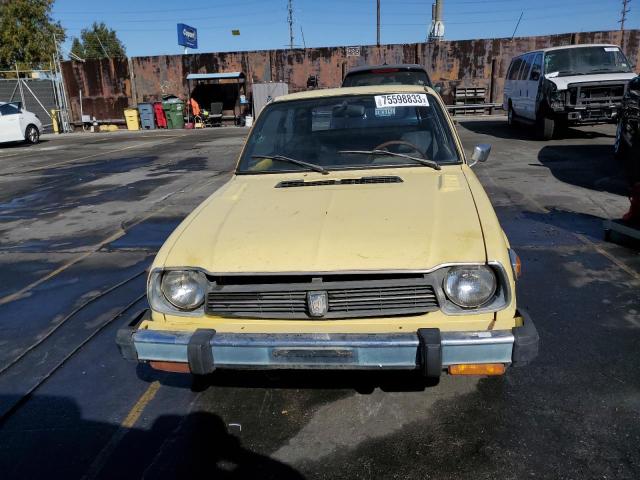 SGE5020588 - 1979 HONDA CIVIC YELLOW photo 5