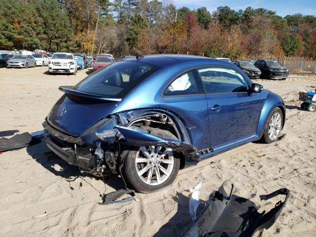 3VWFD7AT9JM725592 - 2018 VOLKSWAGEN BEETLE S BLUE photo 3