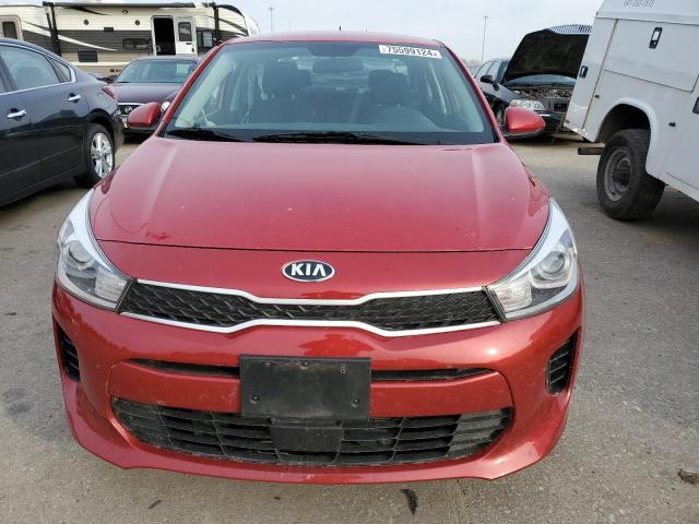 3KPA24AD1LE354824 - 2020 KIA RIO LX RED photo 5