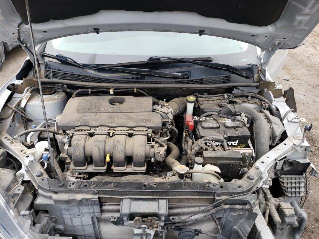 3N1AB7AP9HL639661 - 2017 NISSAN SENTRA S SILVER photo 11