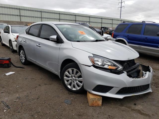 3N1AB7AP9HL639661 - 2017 NISSAN SENTRA S SILVER photo 4