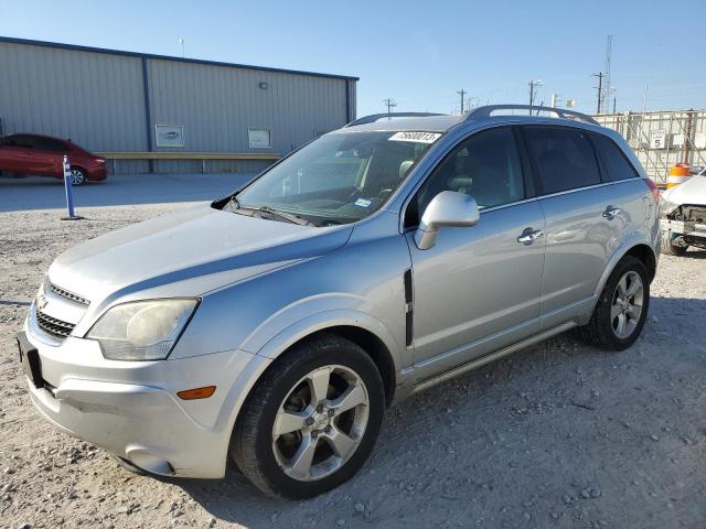 3GNAL4EK0ES613479 - 2014 CHEVROLET CAPTIVA LTZ SILVER photo 1