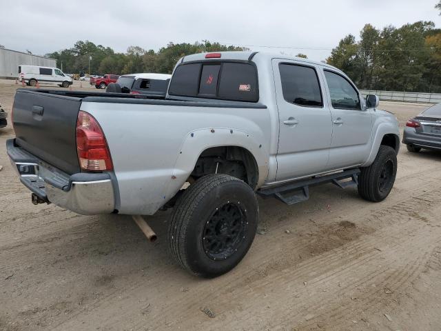 5TELU42N56Z287863 - 2006 TOYOTA TACOMA DOUBLE CAB SILVER photo 3