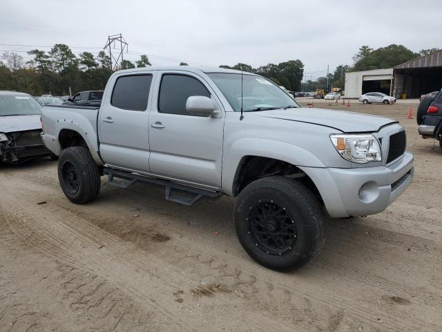 5TELU42N56Z287863 - 2006 TOYOTA TACOMA DOUBLE CAB SILVER photo 4