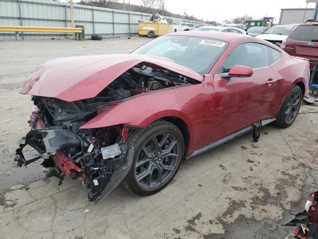 1FA6P8THXR5106371 - 2024 FORD MUSTANG RED photo 1