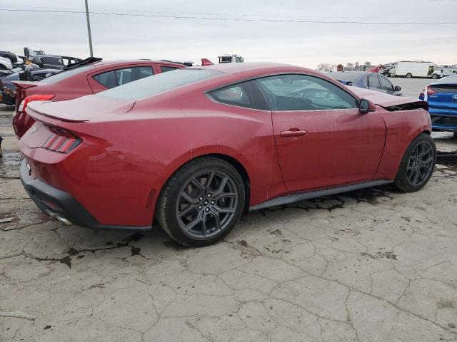 1FA6P8THXR5106371 - 2024 FORD MUSTANG RED photo 3