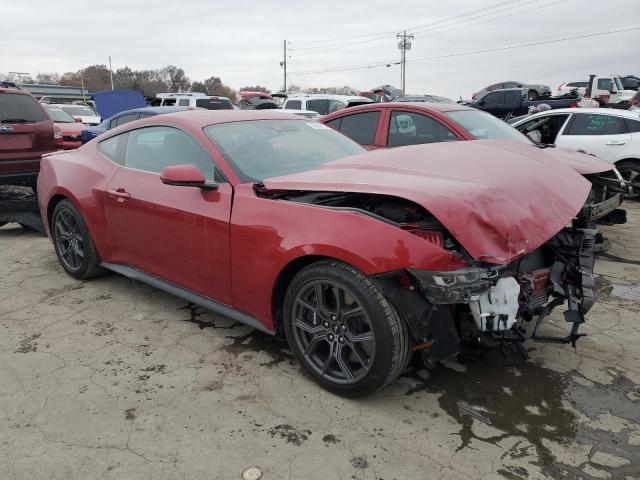 1FA6P8THXR5106371 - 2024 FORD MUSTANG RED photo 4