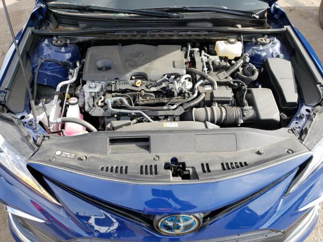 4T1F31AK1PU057944 - 2023 TOYOTA CAMRY XLE BLUE photo 11