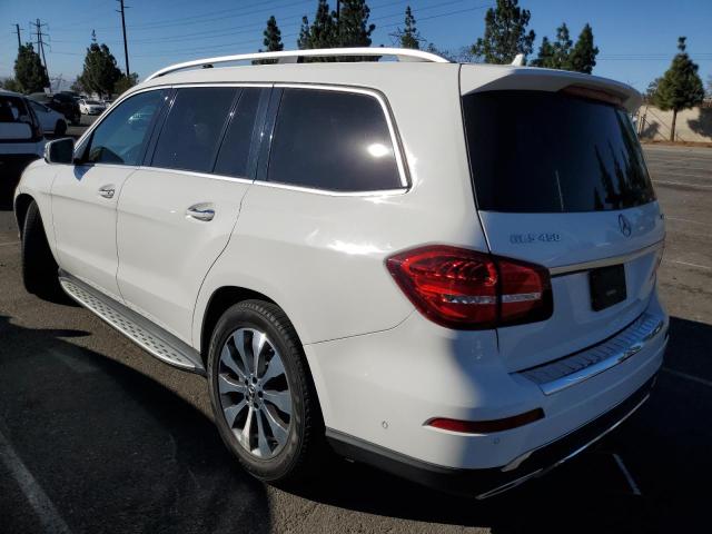 4JGDF6EEXKB224855 - 2019 MERCEDES-BENZ GLS 450 4MATIC WHITE photo 2