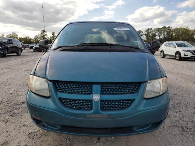 1B4GP44362B667021 - 2002 DODGE GRAND CARA SPORT TEAL photo 5