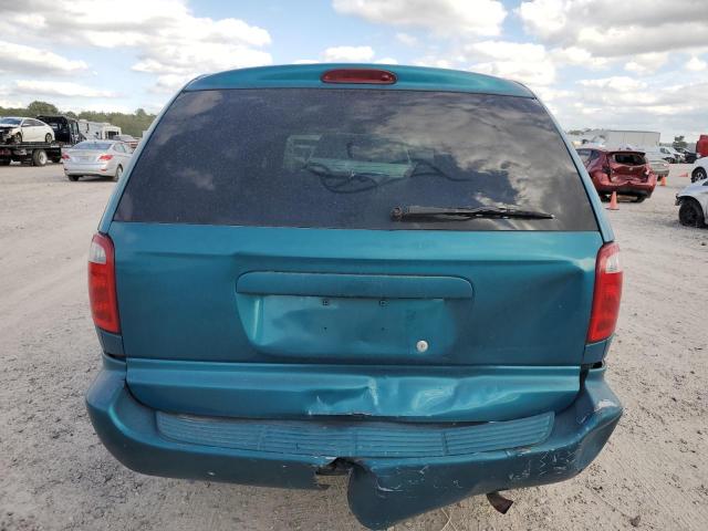 1B4GP44362B667021 - 2002 DODGE GRAND CARA SPORT TEAL photo 6