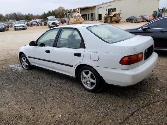 JHMEG8649PS053688 - 1993 HONDA CIVIC DX WHITE photo 2