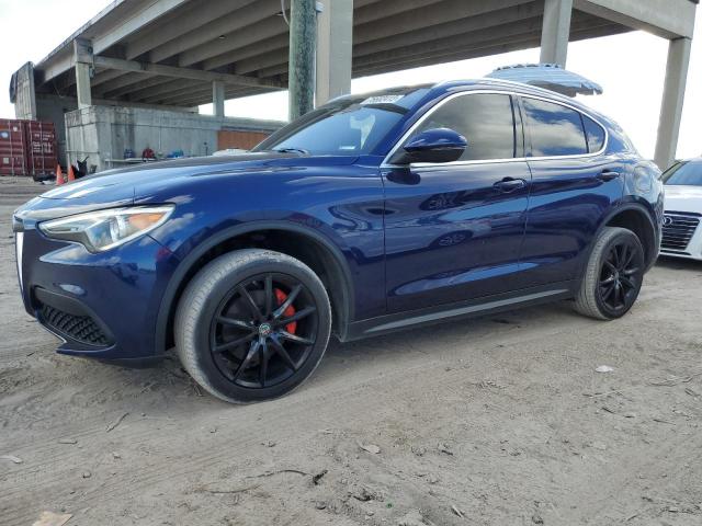 ZASFAKBN1J7B64465 - 2018 ALFA ROMEO STELVIO TI BLUE photo 1