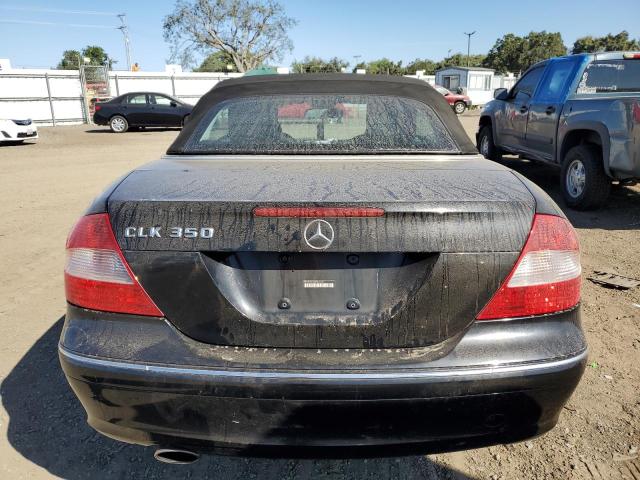 WDBTK56G68F240301 - 2008 MERCEDES-BENZ CLK 350 BLACK photo 6