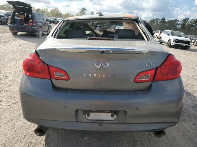 JN1CV6AP7CM935755 - 2012 INFINITI G37 BASE GRAY photo 6