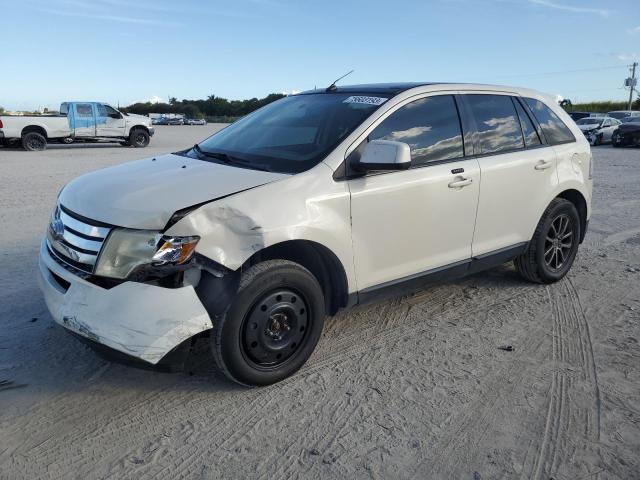 2FMDK48C68BB27312 - 2008 FORD EDGE SEL WHITE photo 1